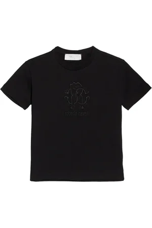 Roberto Cavalli T-Shirt mit Logo-Stickerei