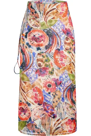 Marie Oliver Sunnie Wickelrock mit Blumen-Print