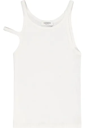 LANEUS Asymmetrisches Trägershirt