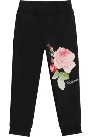 Roberto Cavalli Jogginghose mit Blumen-Print