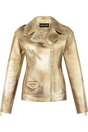 Roberto Cavalli Bikerjacke aus Leder