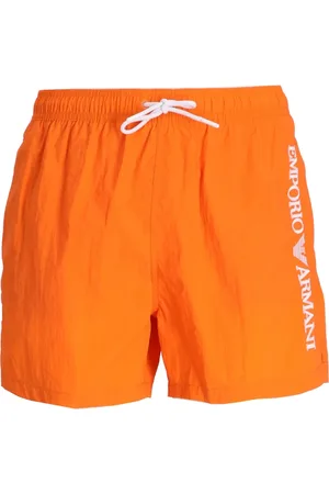 Emporio Armani Badeshorts mit Logo-Stickerei