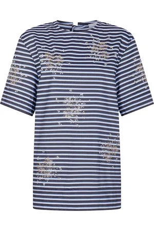 Paco rabanne Gestreiftes T-Shirt