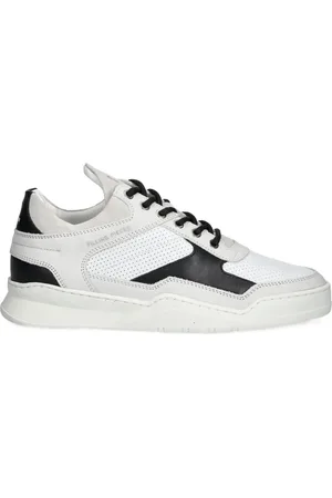 Filling pieces Sneakers mit Ledereinsätzen