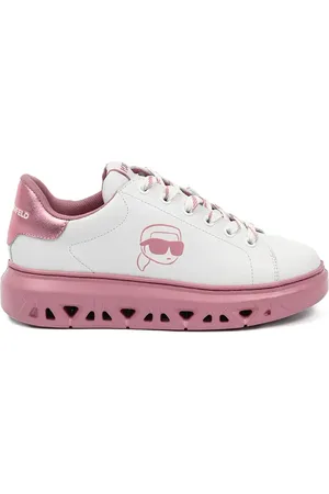 Karl Lagerfeld Sneakers mit Logo-Stickerei