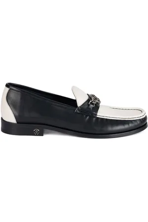 Roberto Cavalli Loafer mit Monogramm-Schild