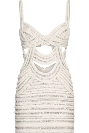 Roberto Cavalli Minikleid mit Cut-Out