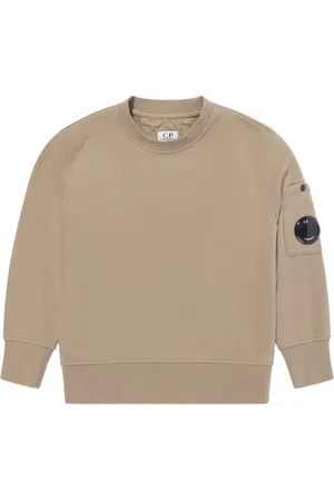 C.P. Company Sweatshirt mit Linsen-Detail