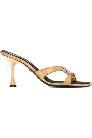 Roberto Cavalli Sandalen mit Glitter