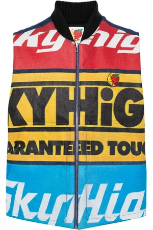 Sky High Farm Jeansweste mit grafischem Logo