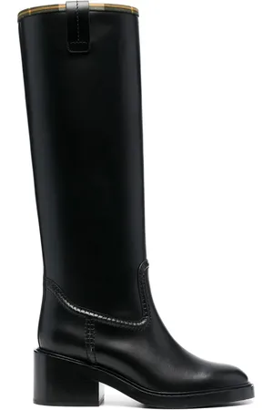 Chloé Stiefel mit Blockabsatz