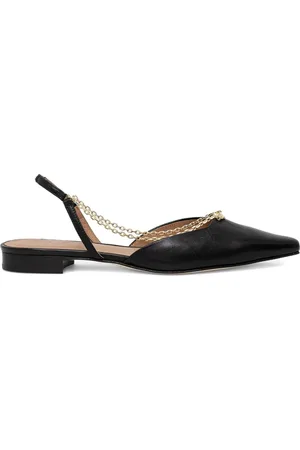 HUGO BOSS Slingback-Ballerinas mit Kettendetail