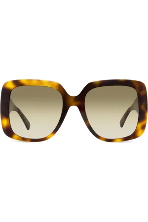 Longchamp Oversized-Sonnenbrille in Schildpattoptik