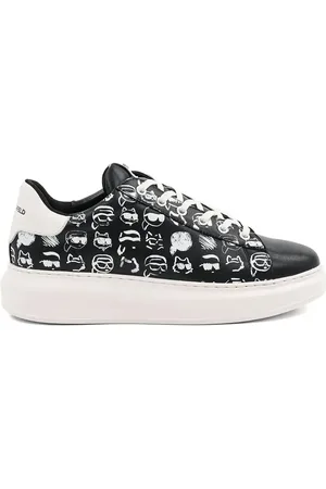 Karl Lagerfeld Sneakers mit Logo-Print