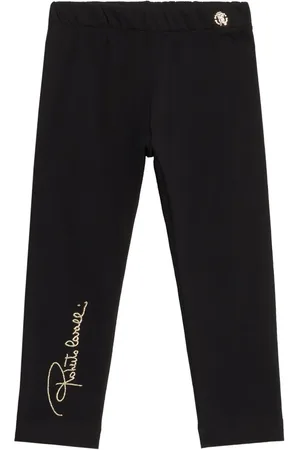 Roberto Cavalli Leggings mit Logo-Stickerei