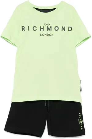 John Richmond Short-Set mit Logo-Print (2er-Set)