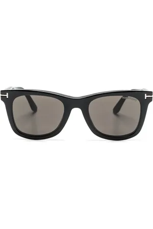 Tom Ford Brille mit getönten Clip-On-Gläsern