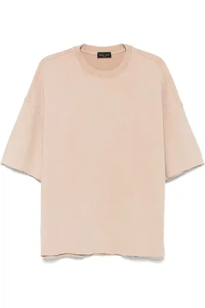 Roberto Collina T-Shirt mit ungesäumten Kanten