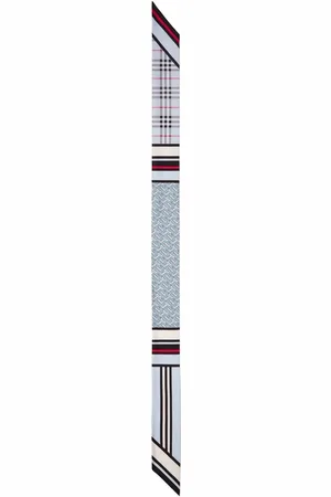 Burberry Schmaler Schal mit Monogramm