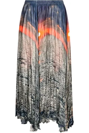 Roberto Cavalli Midirock aus Seide