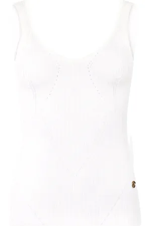 Roberto Cavalli Geripptes Tanktop