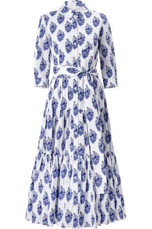 Carolina Herrera Hemdkleid mit Blumen-Print