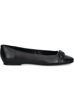 DKNY Ballerinas mit Logo-Schild