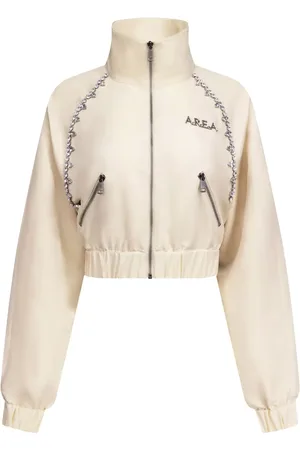 AREA Kristallverzierte Sportjacke
