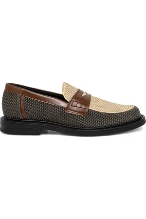 Filling pieces Loafer mit gewebtem Detail