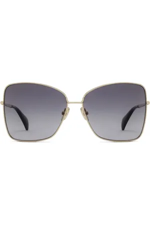 Max Mara Sonnenbrille mit eckigem Gestell