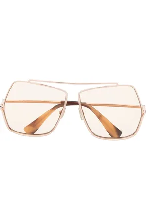 Max Mara Sonnenbrille mit Oversized-Gestell