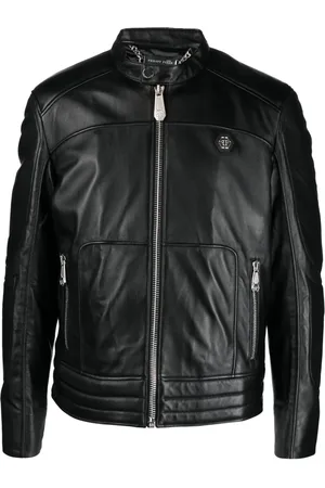 Philipp Plein Gepolsterte Bikerjacke