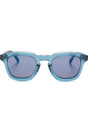 Moncler Gradd Sonnenbrille mit Logo-Schild