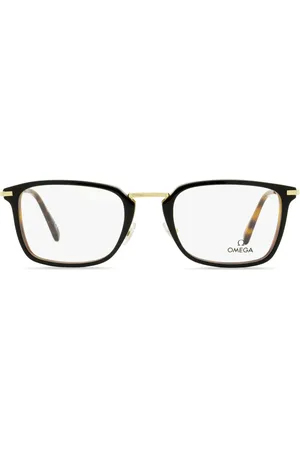 Omega Brille mit eckigem Gestell