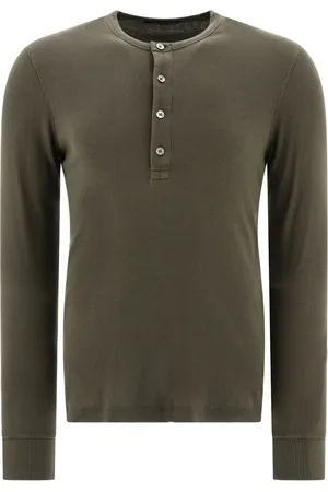Tom Ford Fein geripptes Poloshirt