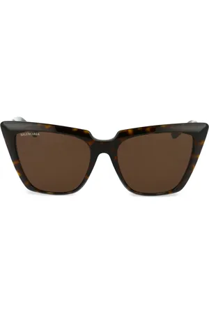 Balenciaga Cat-Eye-Sonnenbrille in Schildpattoptik