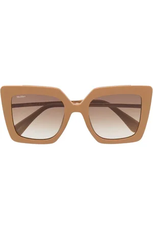 Max Mara Sonnenbrille mit eckigem Gestell