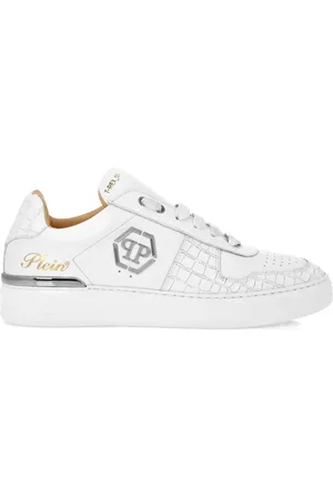 Philipp Plein Sneakers mit Logo-Schild