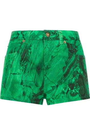 Roberto Cavalli Shorts mit abstraktem Print