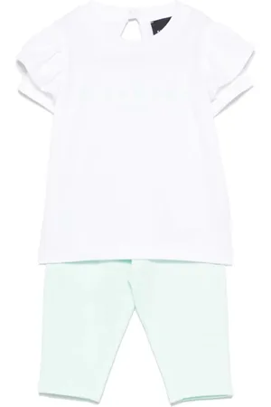 John Richmond Set aus Oberteil und Hose mit Logo