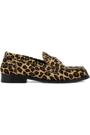 Roberto Cavalli Loafer mit Animal-Print