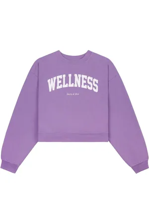 Sporty & Rich Wellness Cropped-Sweatshirt