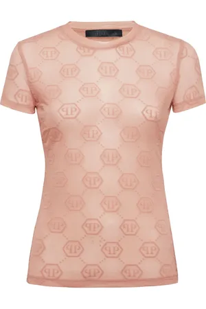 Philipp Plein T-Shirt mit Monogrammmuster