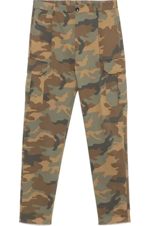 TAGLIATORE Cargohose mit Camouflage-Print