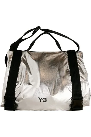 Y-3 Tasche im Metallic-Look