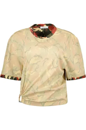 Paco rabanne T-Shirt mit Camouflage-Print
