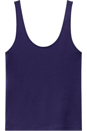 Another Tomorrow Tanktop mit U-Ausschnitt