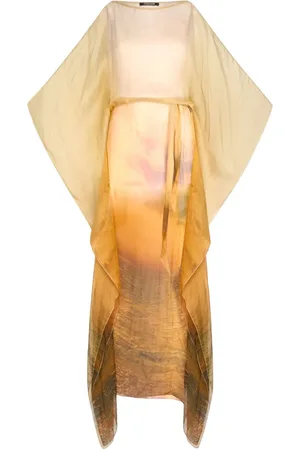Roberto Cavalli Kaftankleid mit Print