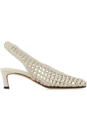 Fendi Gewebte Slingback-Pumps
