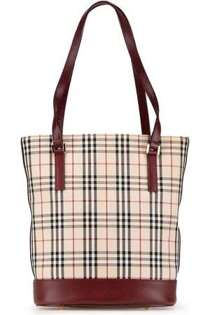 Burberry 2000-2017 Schultertasche aus House Check-Canvsa